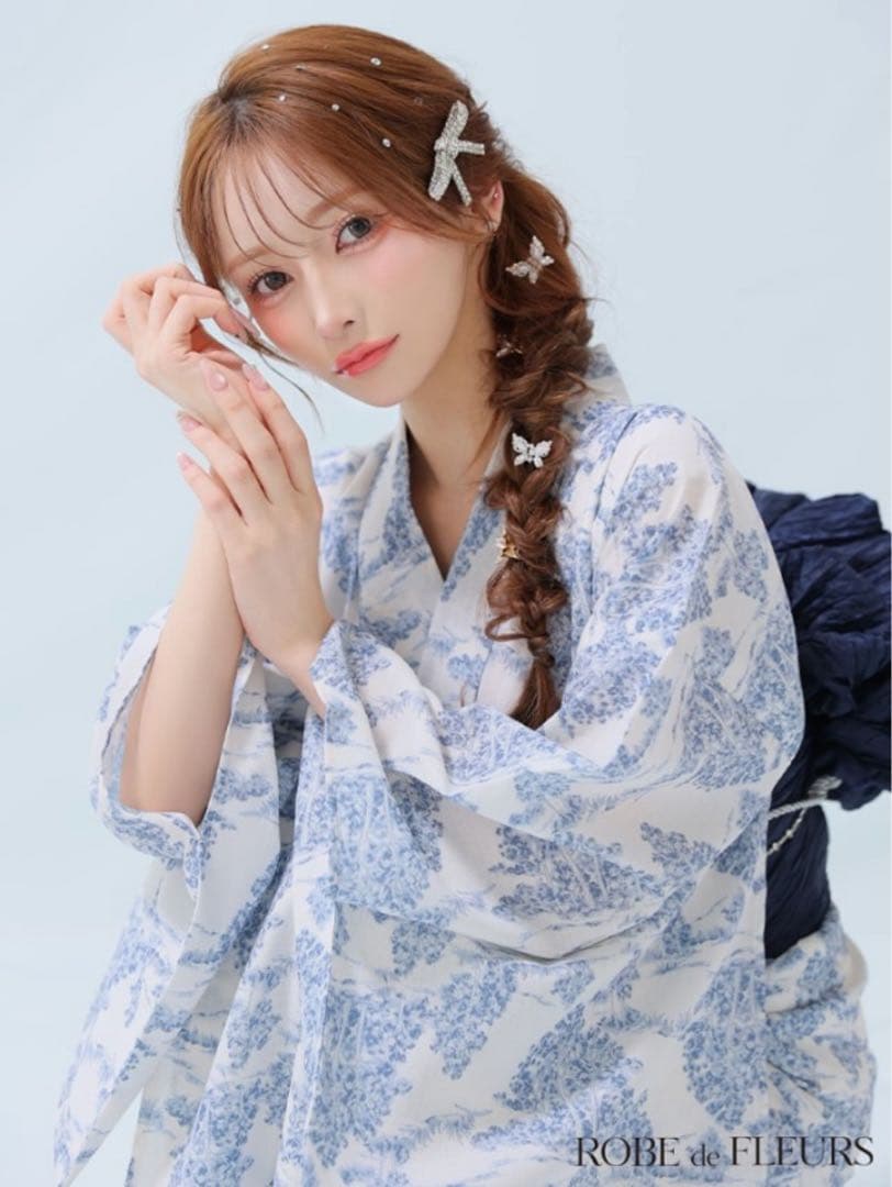 ROBE de FLEURS 花柄浴衣