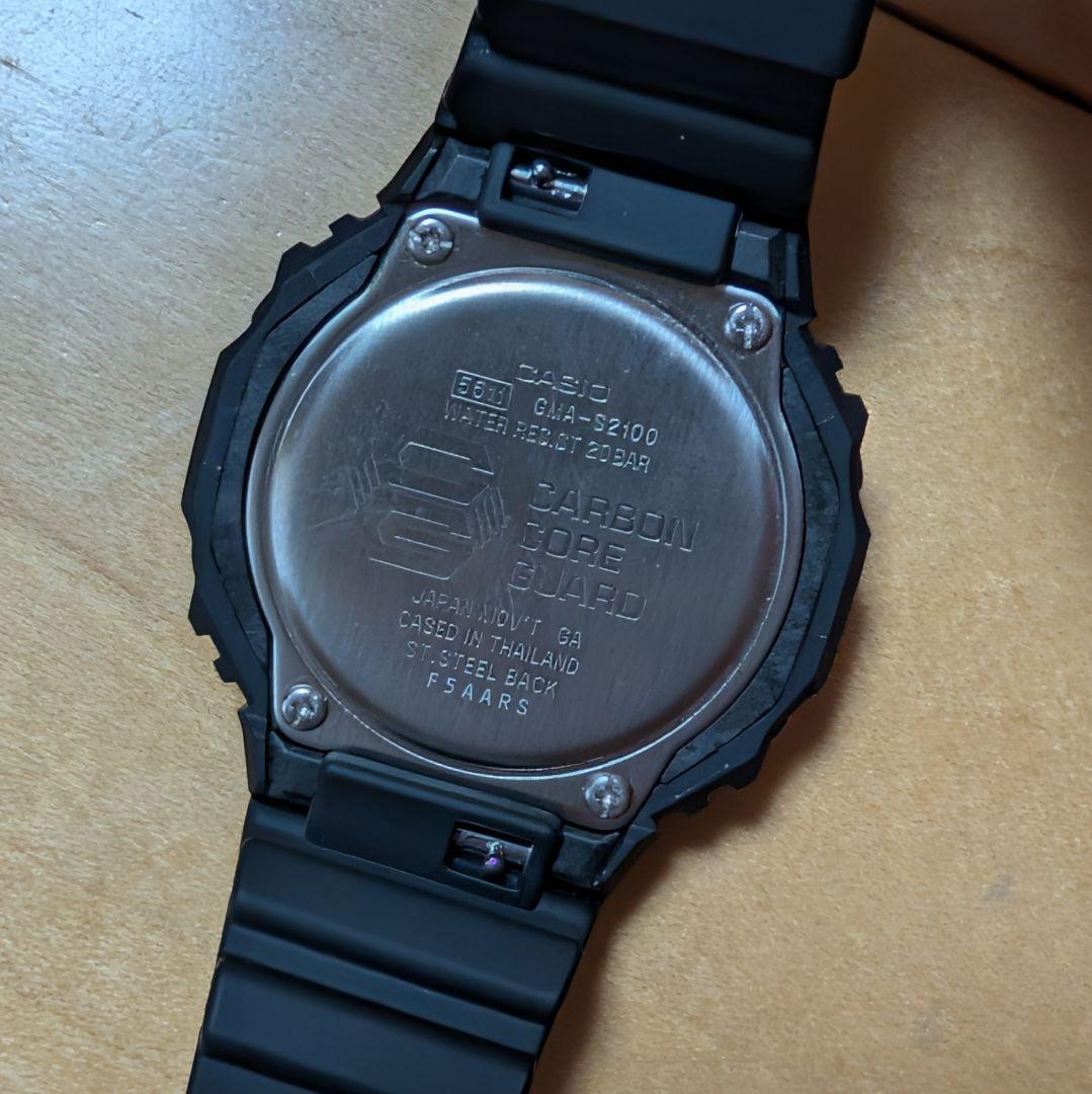 超美品　G-SHOCK GMA-S2100 ブラック