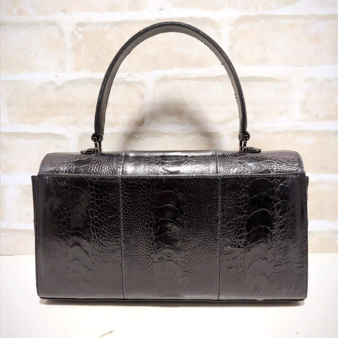 ★オーストレッグ 2WAY フォーマルバッグ/ハンドバッグ ブラック 美品 希少