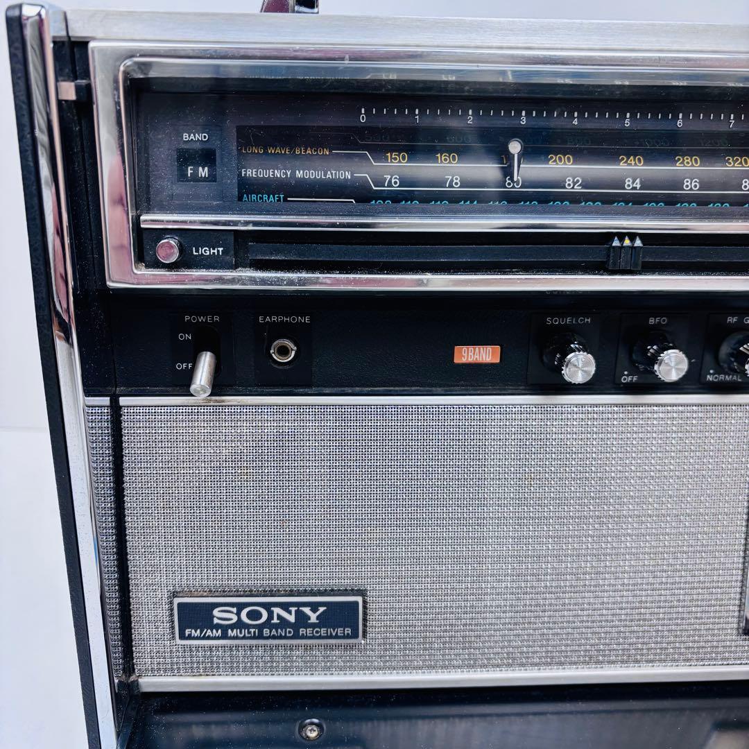 【超希少】SONY マルチバンドレシーバー　CRF-5090 BCLラジオ