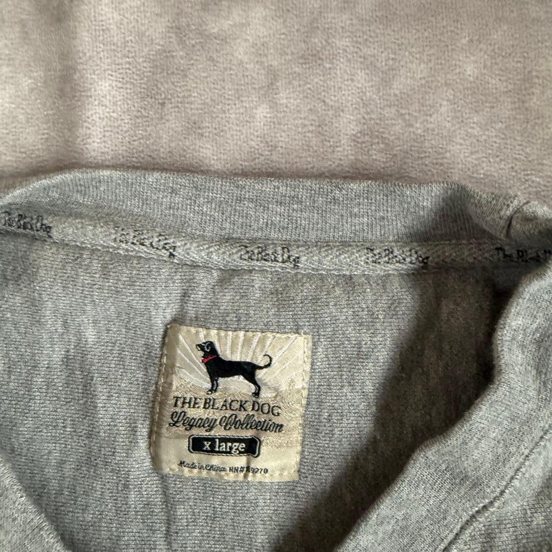 ザブラックドッグ リバースウィーブ スウェット XL グレー