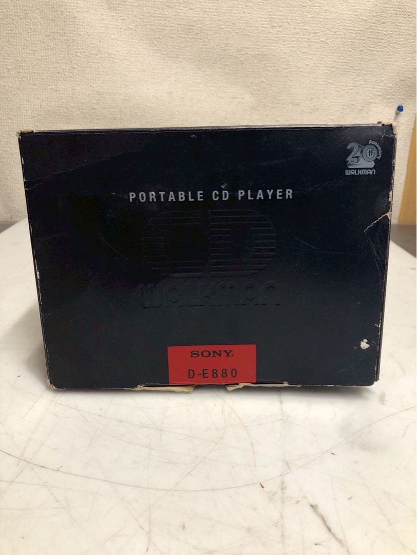 SONY ポータブルCDプレーヤー CDウォークマン D-E880