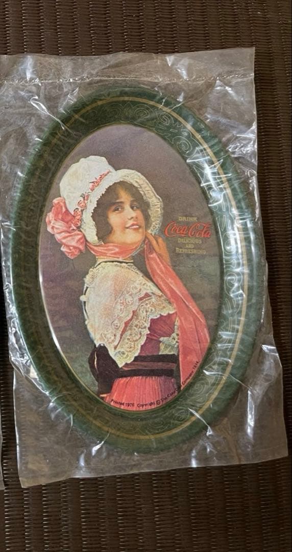 コカコーラ ミニトレー 7枚セット ヴィンテージ 復刻 非売品風 ノベルティ