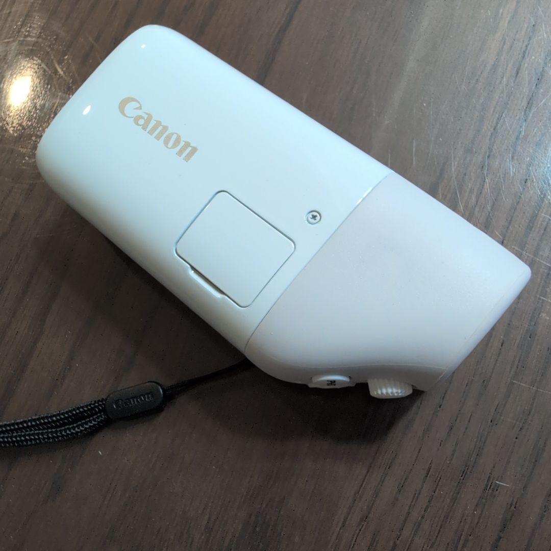 【中古品】Canon PowerShot ZOOM ホワイト