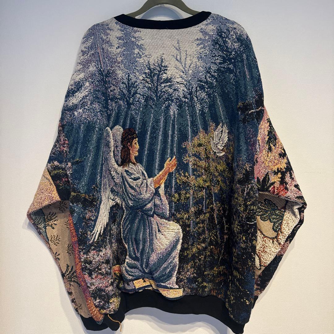 アメリカ古着 スウェット リメイク ラグ 再構築