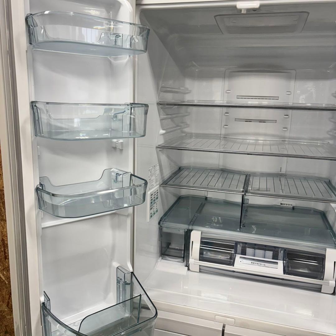 491 大型冷蔵庫　日立　国内メーカー　高年式　保証込み　製氷器付き　大容量