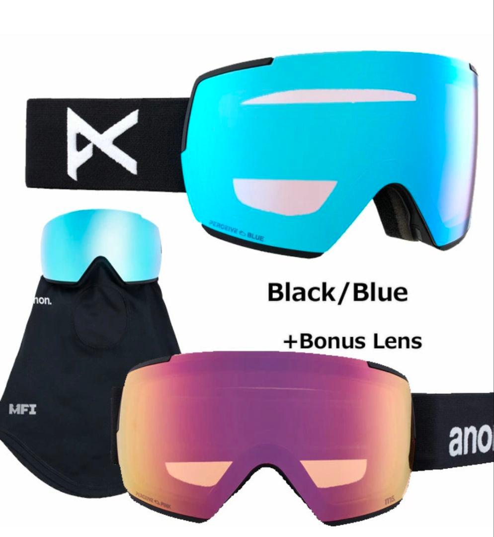 23-24 anon アノン ゴーグル M5 フェイスマスク スペアレンズ付き