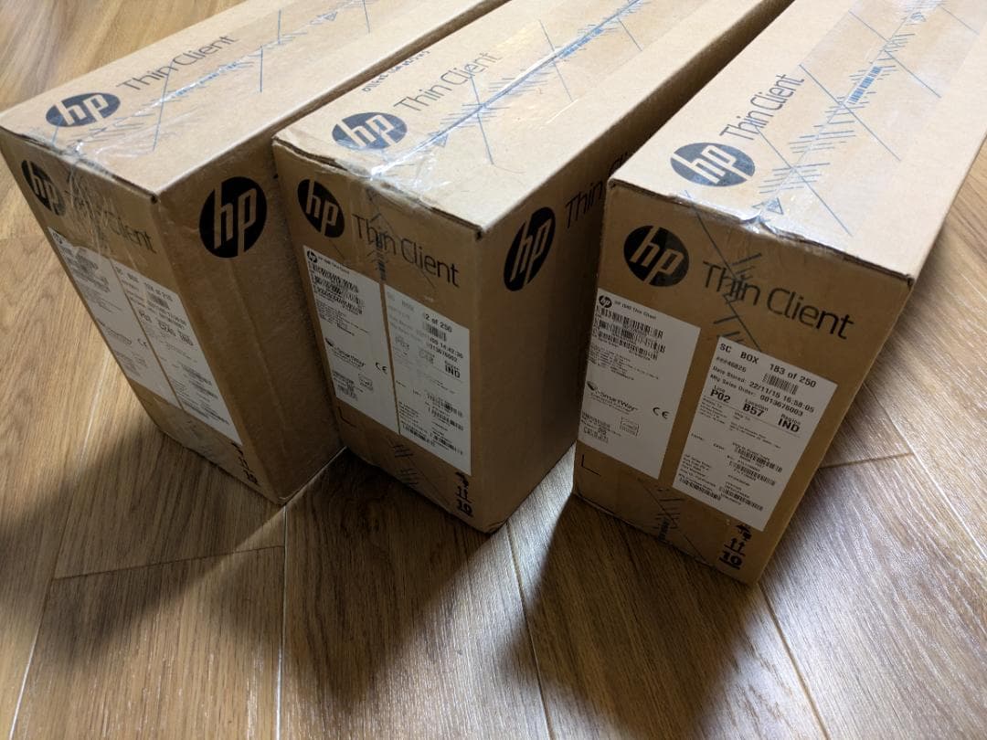 【新品未使用品】HP t540 シンクライアント ※1台