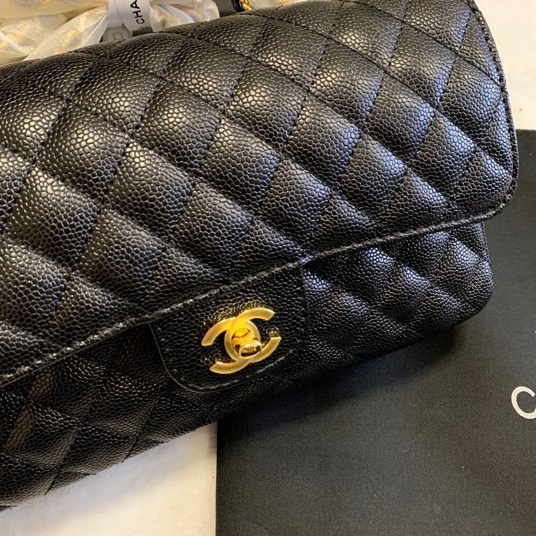 CHANEL マトラッセブラック ショルダーバッグ キルティング　ノベルティー