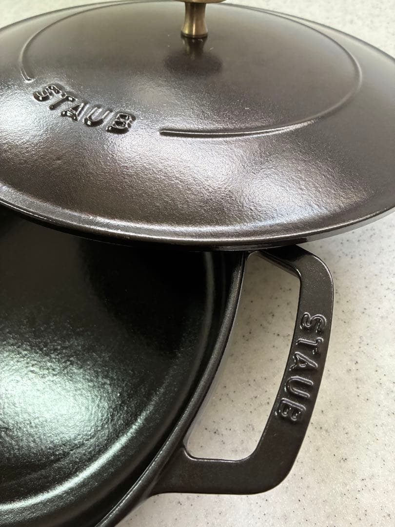 STAUB 鍋 28cm 黒