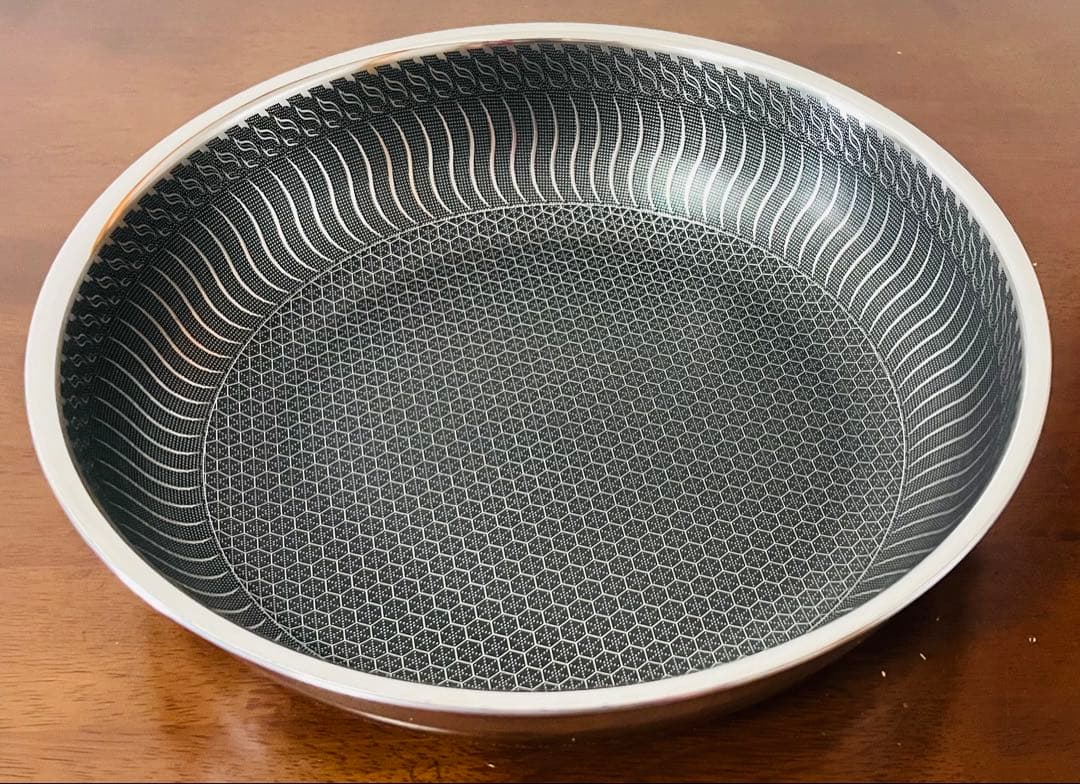 ステンレス製 多層構造フライパン・蓋付き