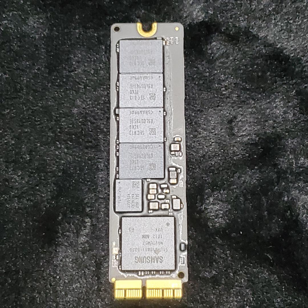 【Apple純正】PCIeM.2アダプター/純正m.2取外し品128GB動作品