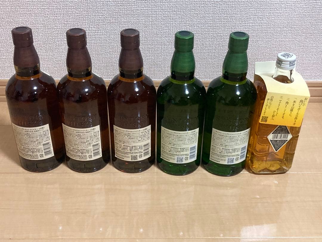 サントリー 山崎 白州 白角 6本セット