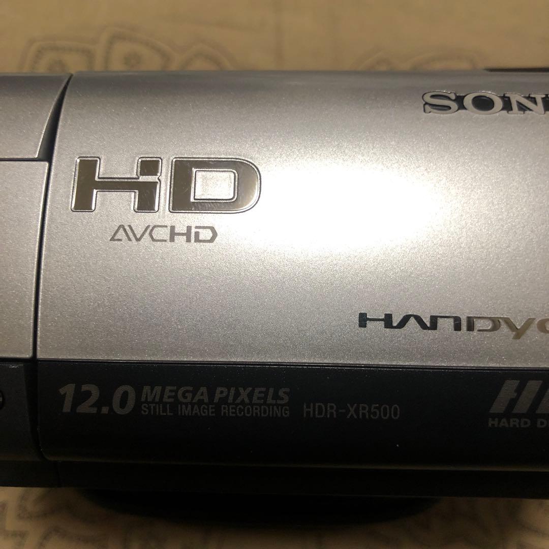 美品 SONY HDR-XR500V GPS ナイトショット機能 ビデオカメラ