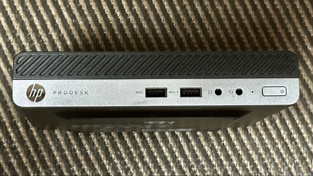 HP ProDesk ミニPC（Linux OS）