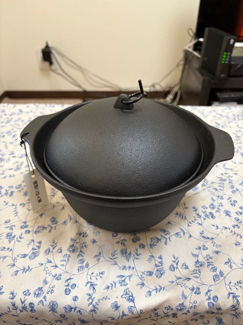 【新品】OIGEN 蓋付き土鍋 約26cm F-402