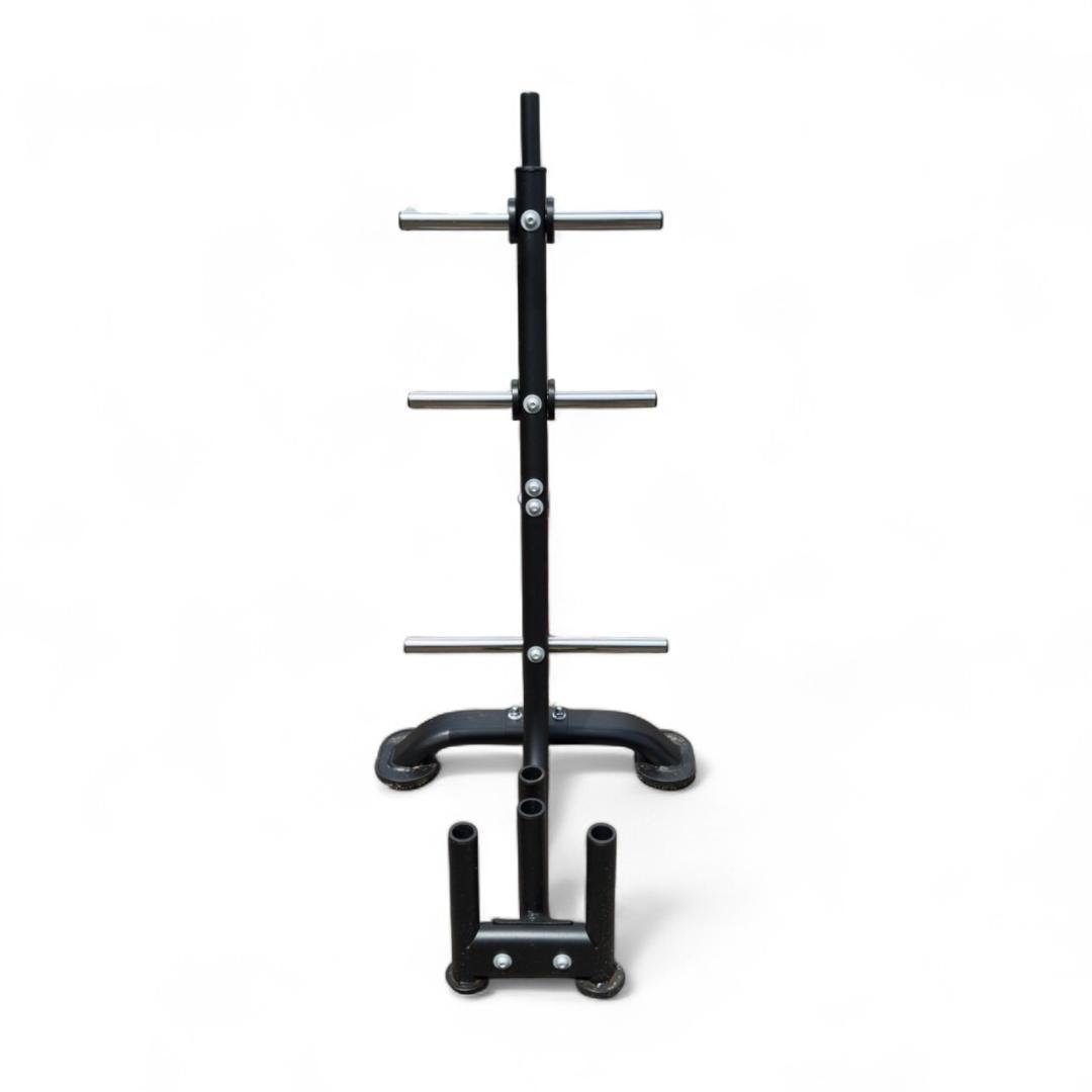 宅トレに！ダンベルプレート計55kg＋プレートラック＋トレーニングベンチ