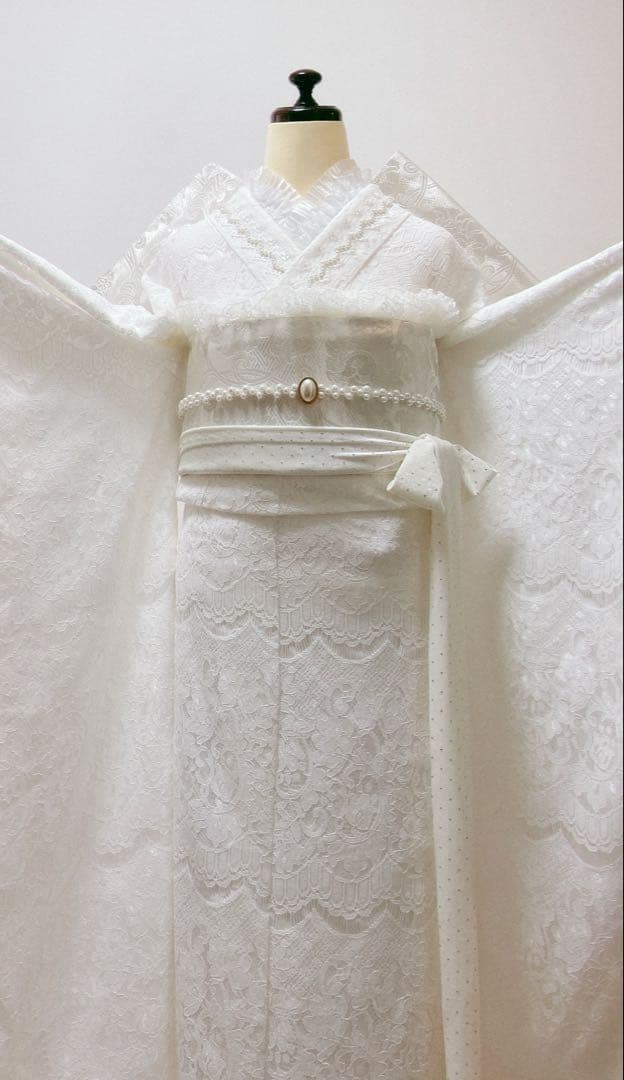 レース振袖　振袖フルセット　振袖7点セット　成人式