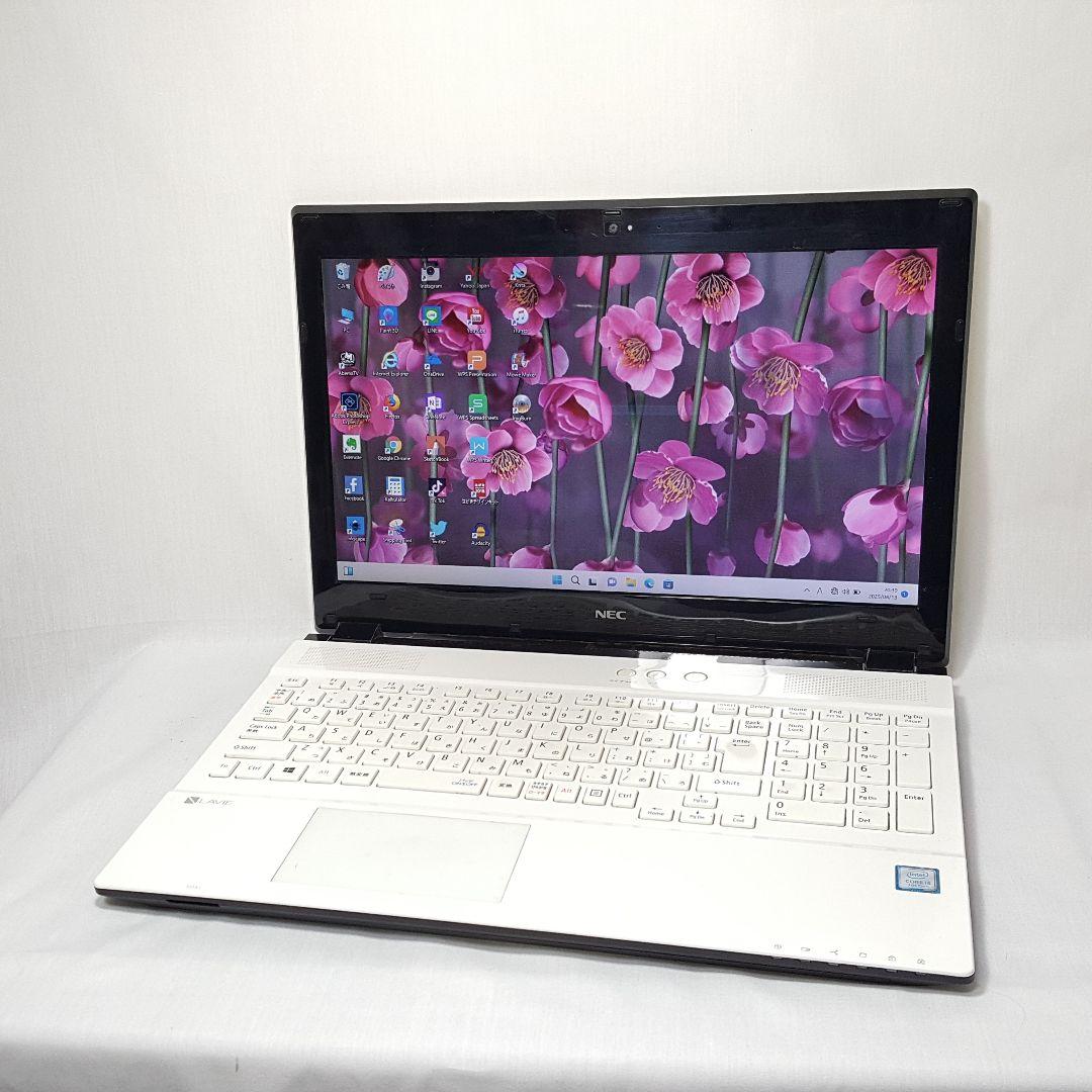 極上/Win11/7世代Core-i5/爆速SSD256GB/メモリ8G/NEC