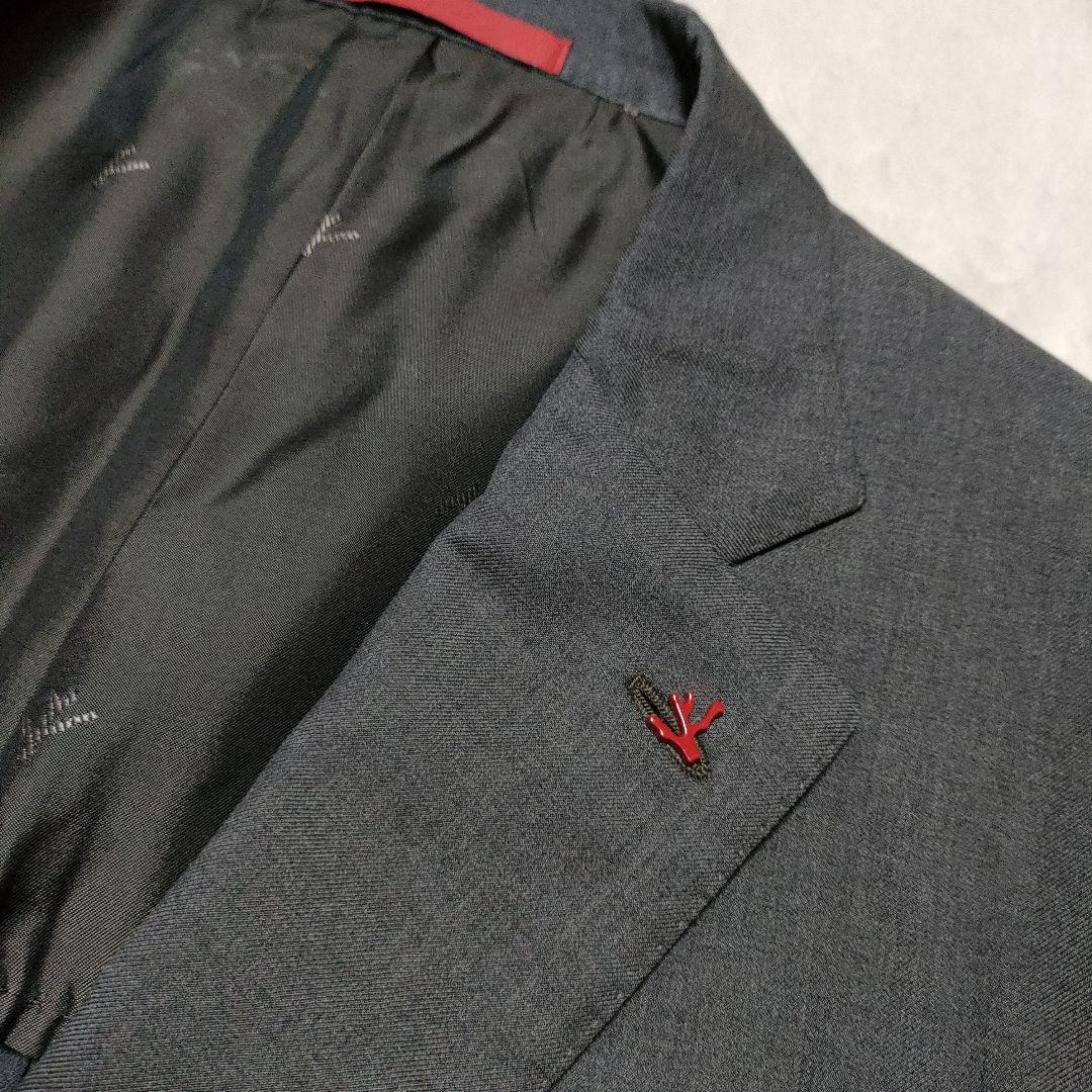 【美品】ISAIA イザイア ビジネスジャケット テーラードジャケット 黒