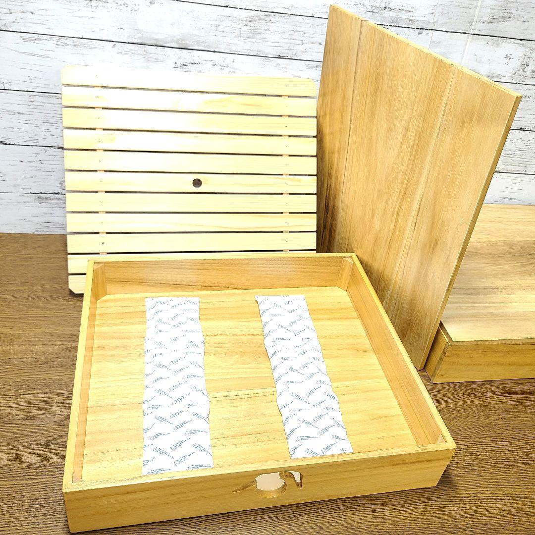 No5264【2台】 寿司ネタケース、ネタ箱、目皿付き【保冷剤付き】