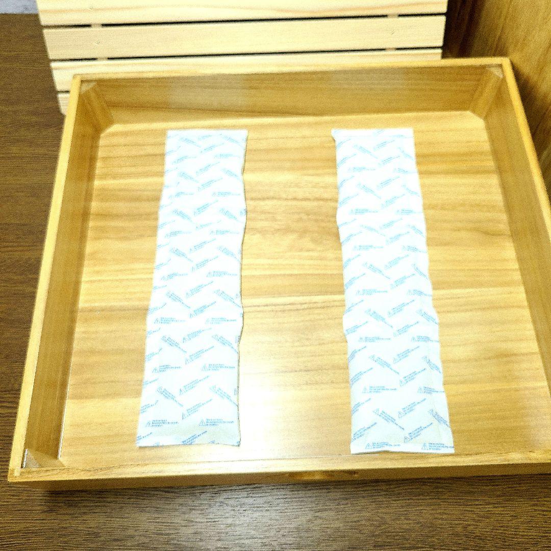 No5264【2台】 寿司ネタケース、ネタ箱、目皿付き【保冷剤付き】