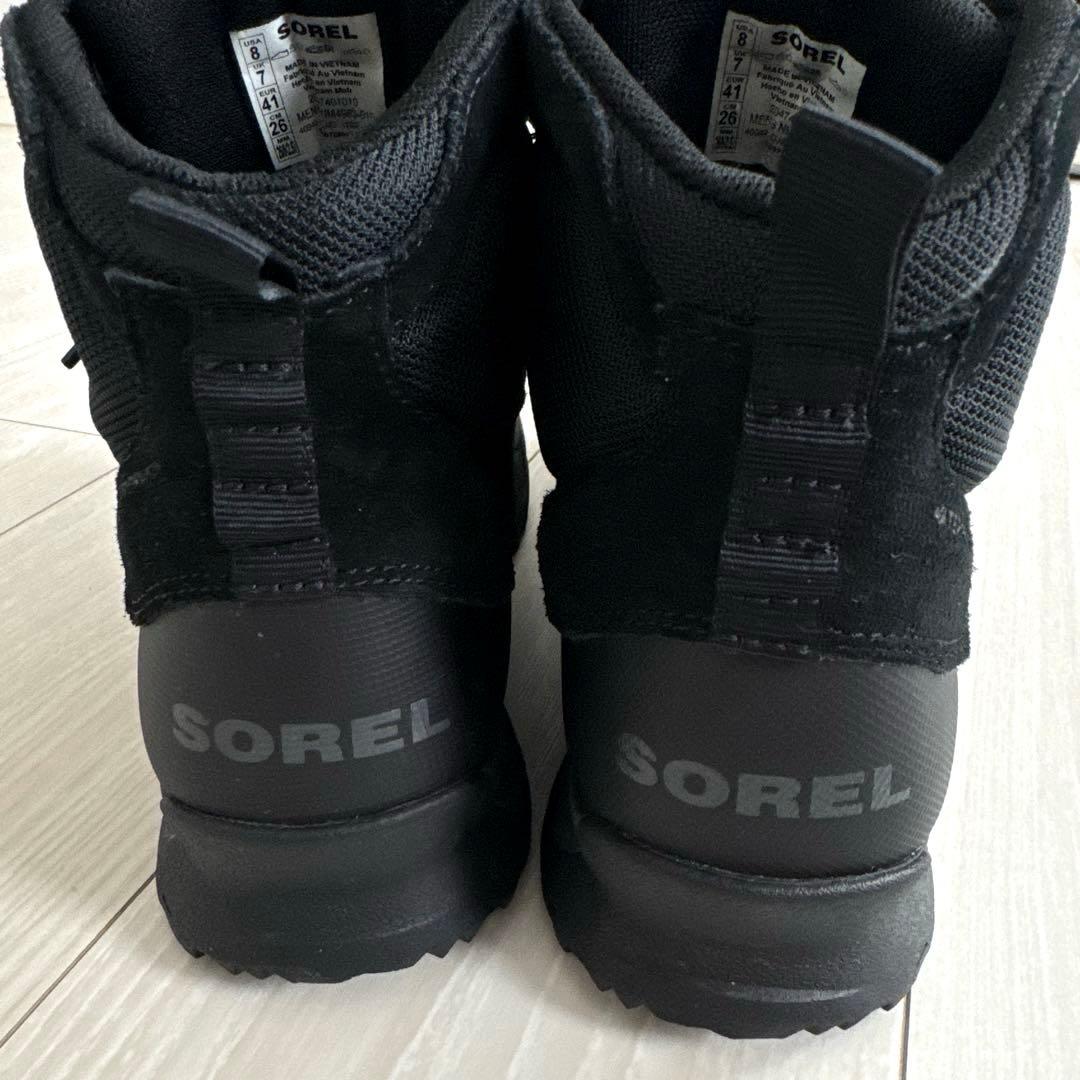 美品◎ソレル アウトドアブーツ　バクストンライトレース　防寒ブーツ　26㎝