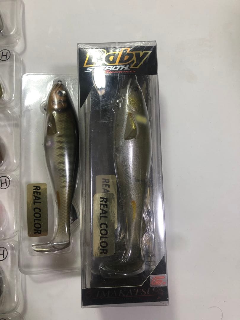 未使用品イマカツステルススイマー、8本 ベビーステルススイマー3本