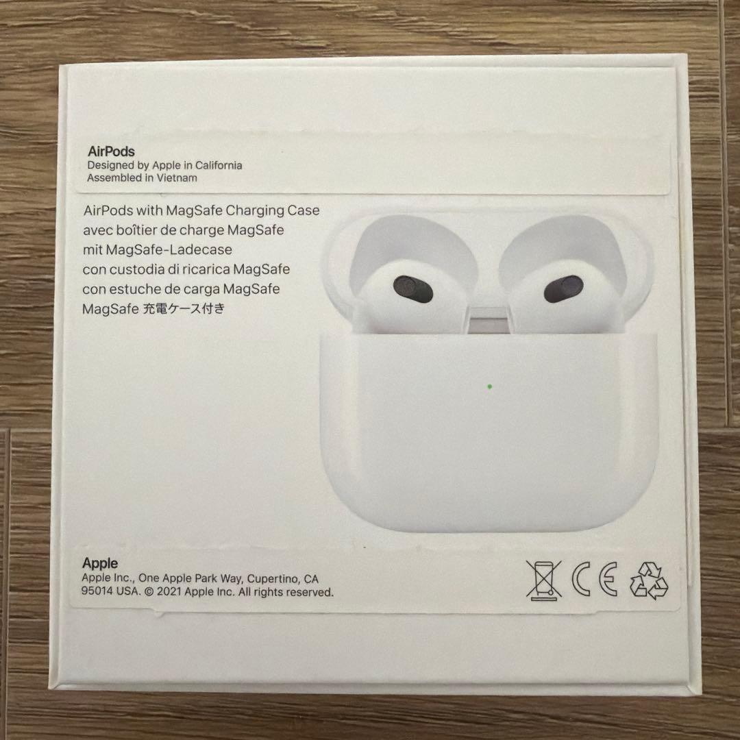 AirPods (第3世代) MagSafe充電ケース付き