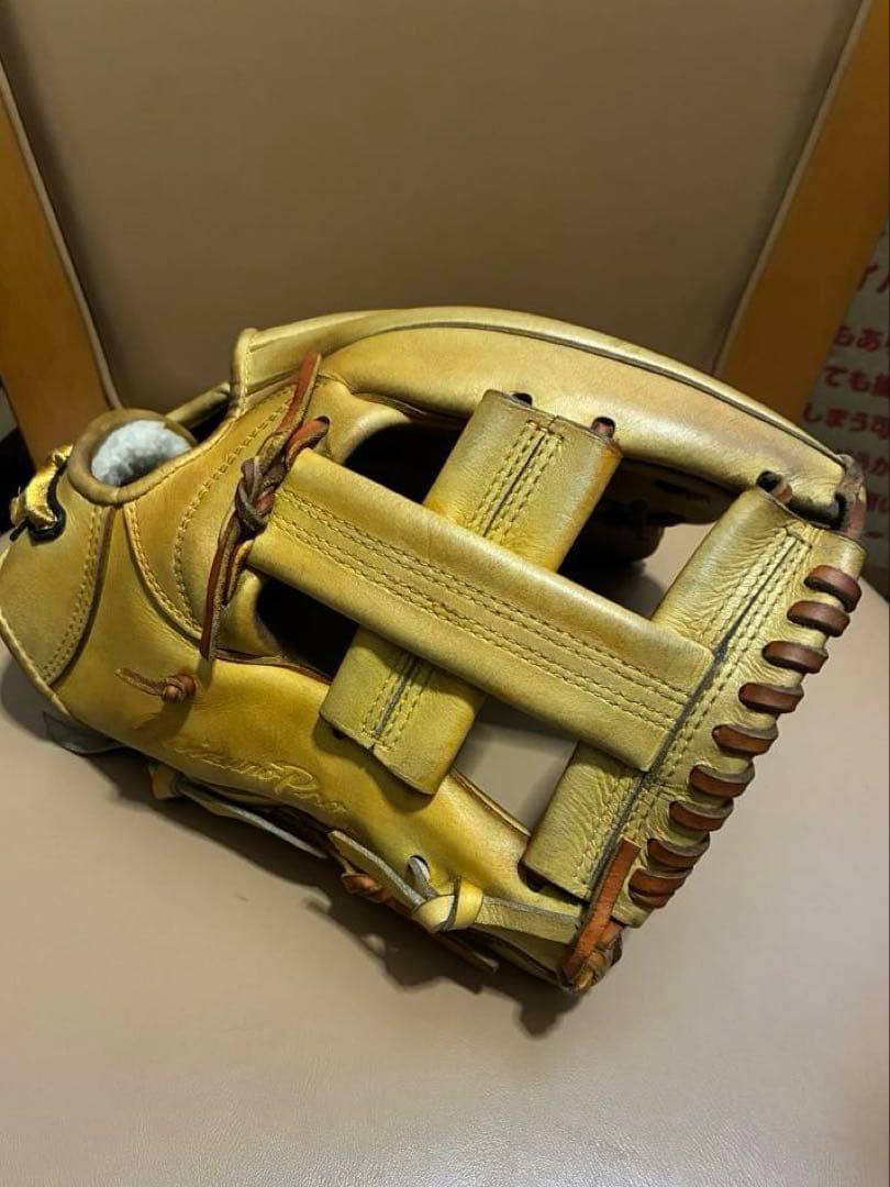 ミズノプロ　硬式オーダー　内野用　坂本モデル　プレキシーキップレザー