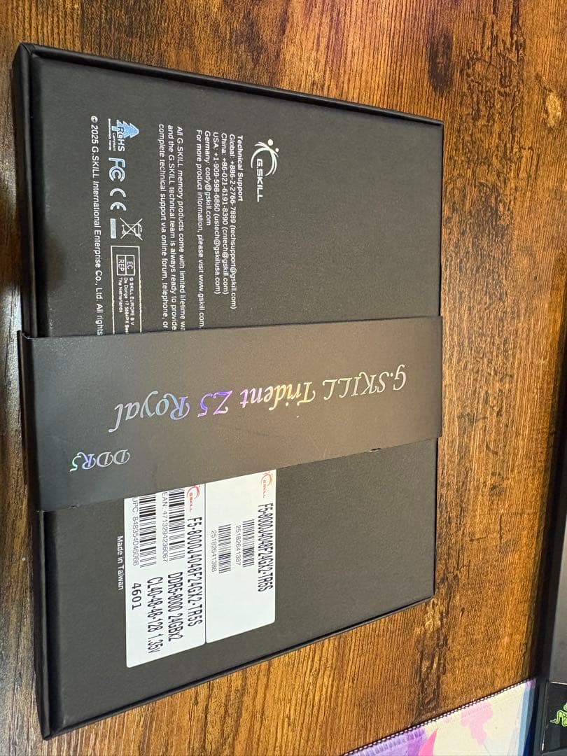 G.SKILL Trident Z  8000 24GB×2枚