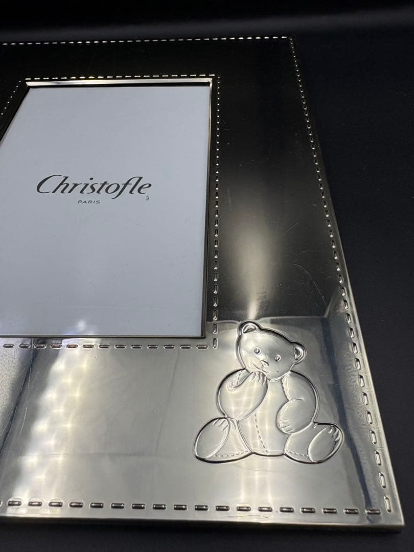 Christofle クリストフル チャーリーベア フォトフレーム 写真立て