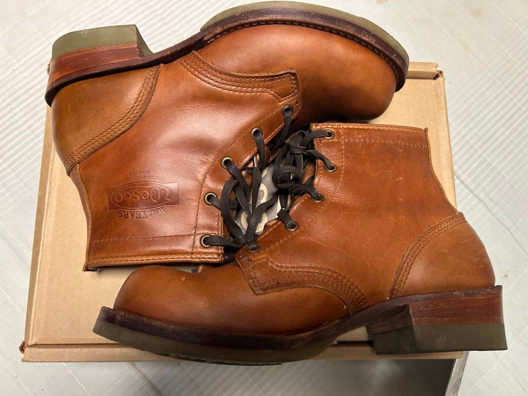 Wesco 100周年ウエスコ 8106 81/2 ブリティッシュタン