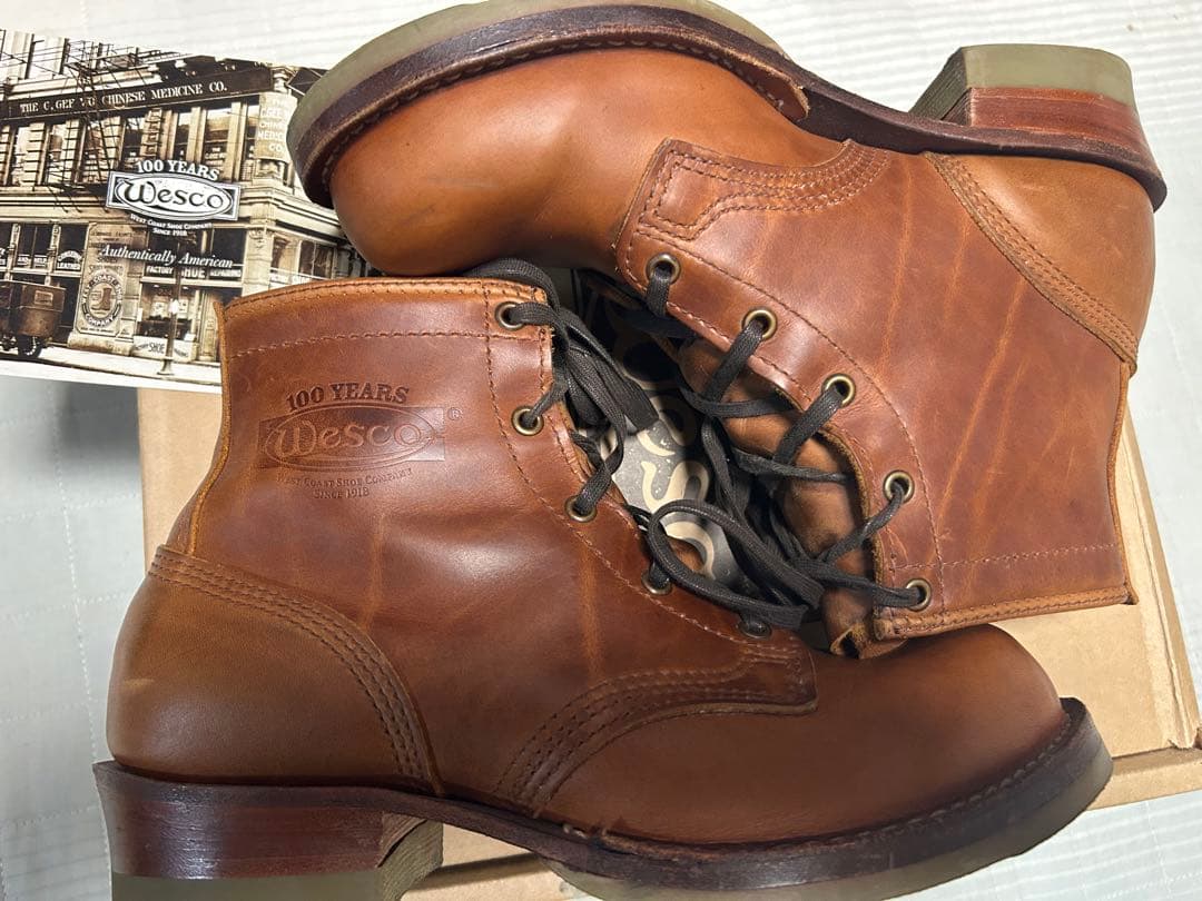 Wesco 100周年ウエスコ 8106 81/2 ブリティッシュタン