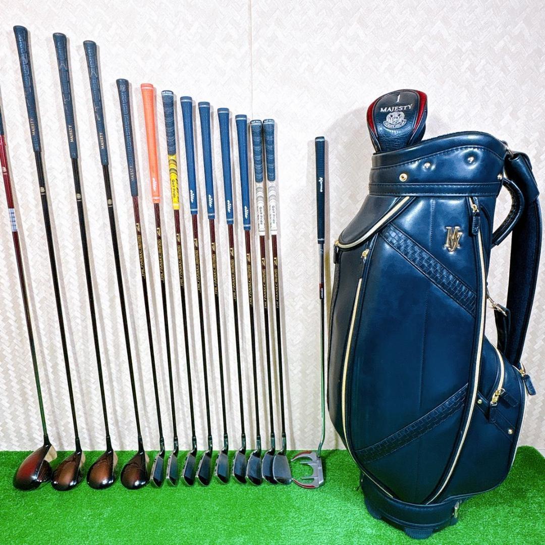 高級　マジェスティ ロイヤル メンズ　ゴルフ 14本　セット R 初心者