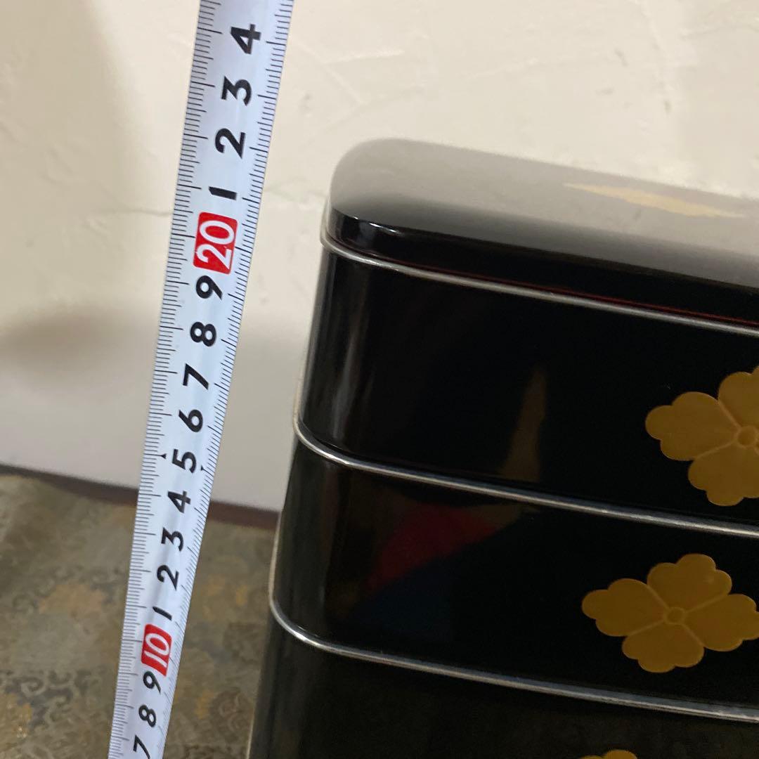 輪島塗　小さなお重　段重