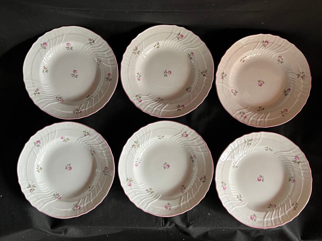 ★新品★ リチャードジノリ　ロゼリーニ　スーププレート　23.5cm