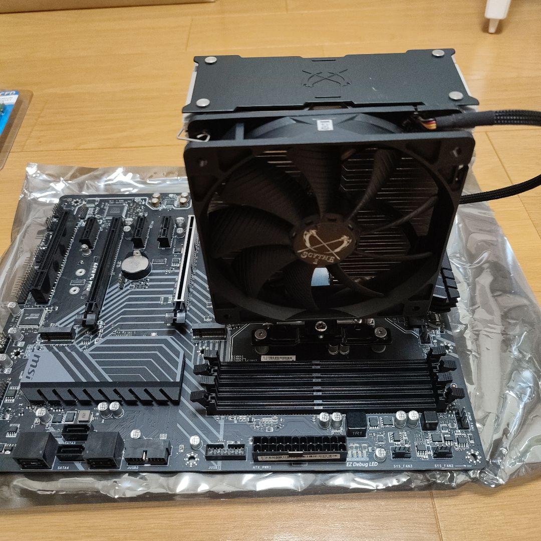 MSI Z370 PC PROマザーボード i7 8700　CPUクーラーセット
