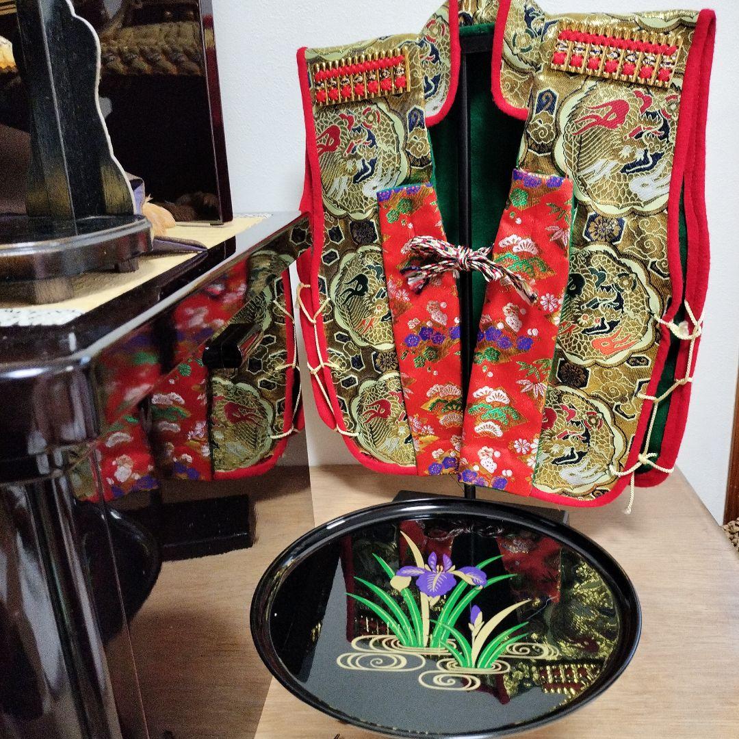 【海外】日本の伝統文化豪華な五月人形 武将の兜と鎧