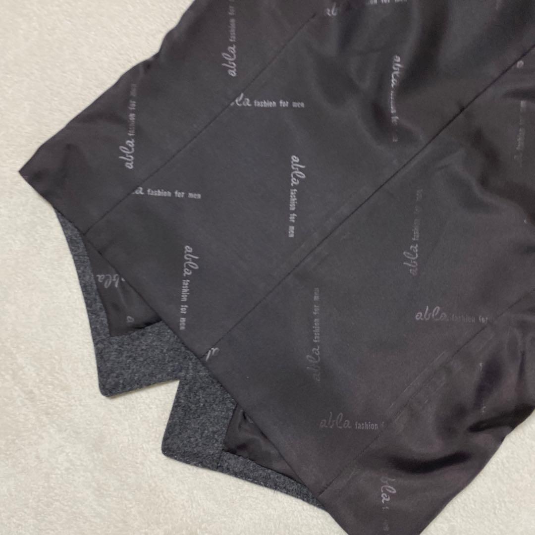 ✨希少✨abla ダブルブレスト スーツ グレー　スリーピース　ダブル　ウール