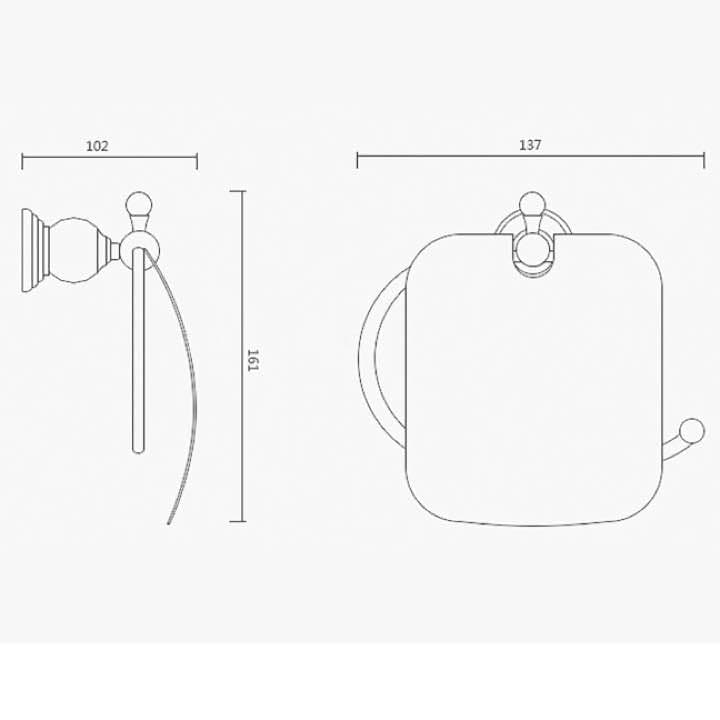 エレガント♡ペーパーホルダー