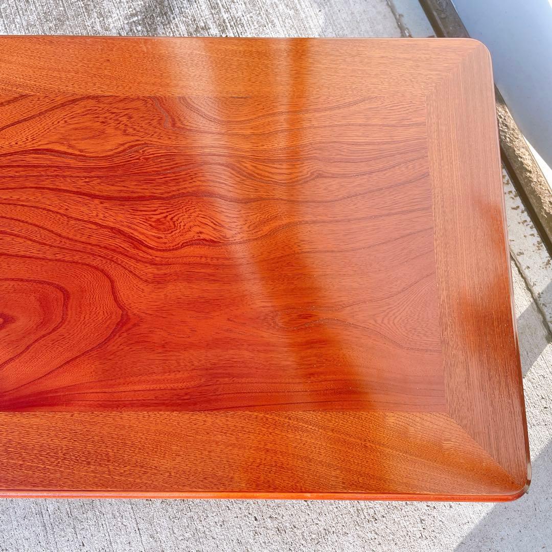 【美品送料込】高級 折り畳み座卓 昭和レトロ アンティーク 職人手作り