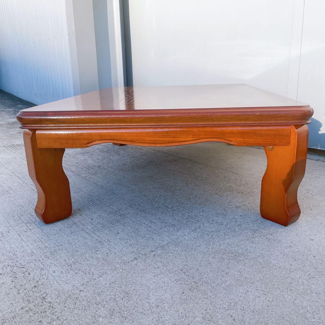 【美品送料込】高級 折り畳み座卓 昭和レトロ アンティーク 職人手作り