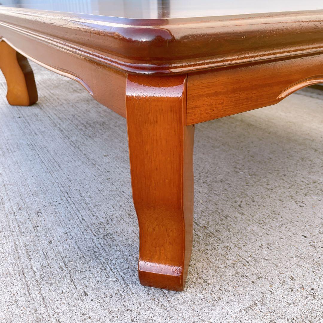 【美品送料込】高級 折り畳み座卓 昭和レトロ アンティーク 職人手作り