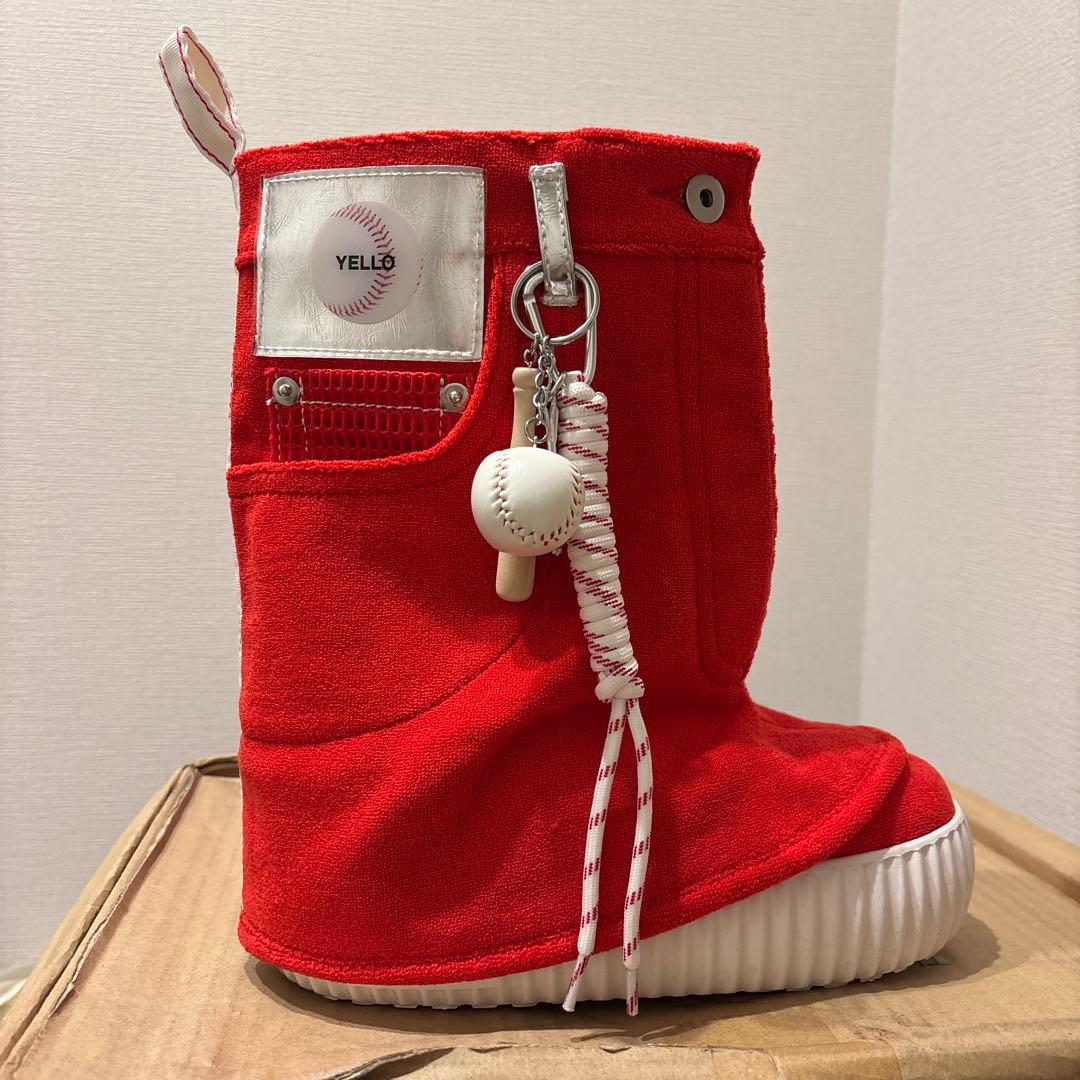 靴 yello BASEBALL CLUB SHORT BOOTS