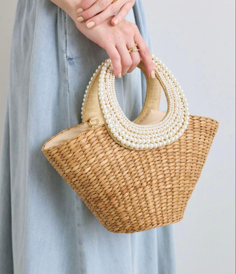 最終お値下げ⭐︎La boutique BonBon かごバッグ S