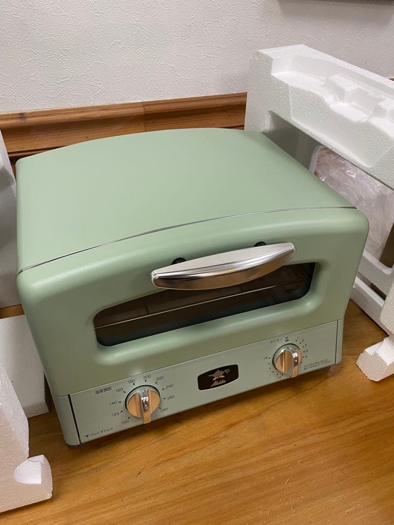 Aladdin トースター AGT-G13A(G) ミントグリーン
