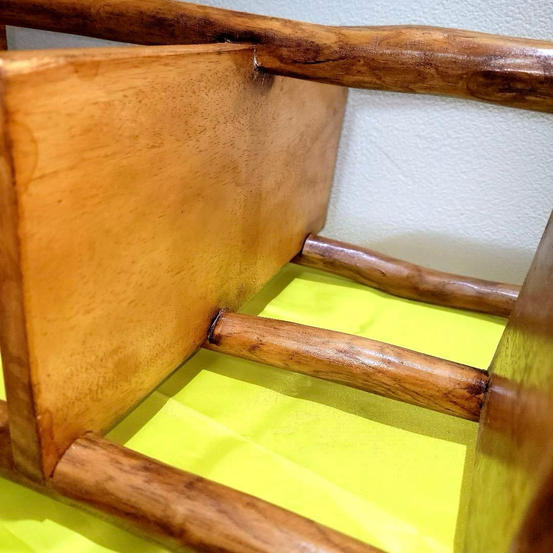 アジアン家具 バリ 木製 花台 チーク材ナチュラルラック