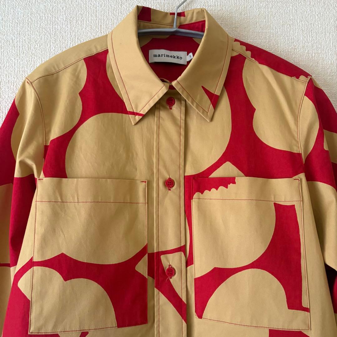 マリメッコ　ウニッコ柄ブラウス　36サイズ