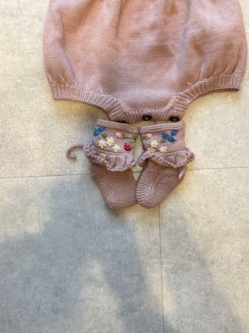 Shirley Bredal ストロベリー　ロンパース　セット　3-6m